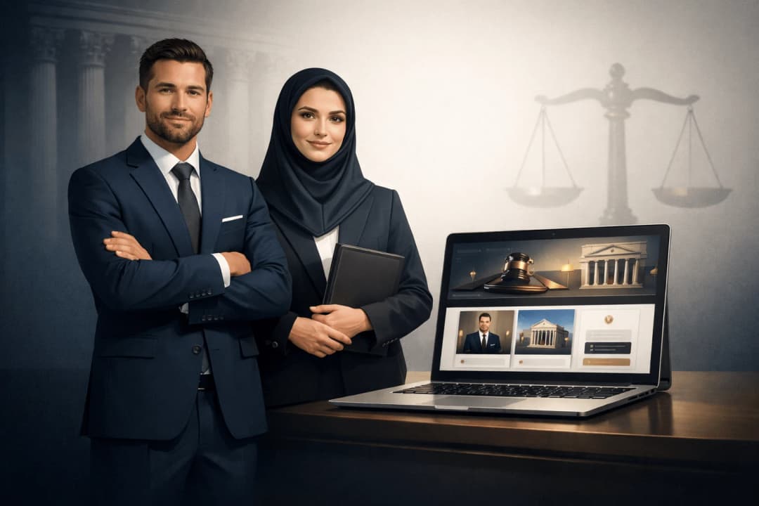 ساخت سایت وکلا