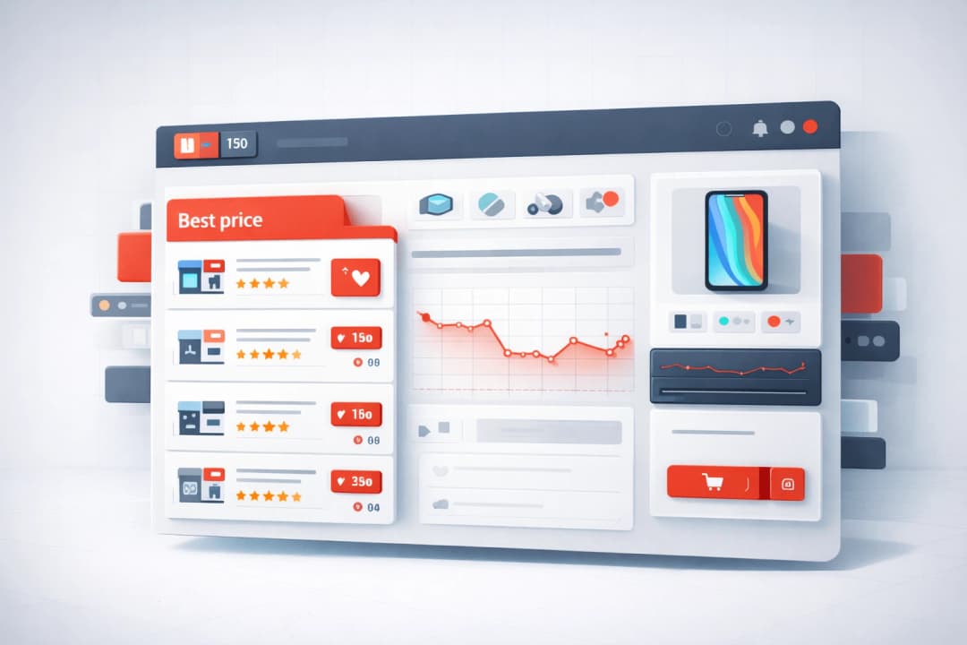 ساخت سایت مقایسه قیمت مثل ترب