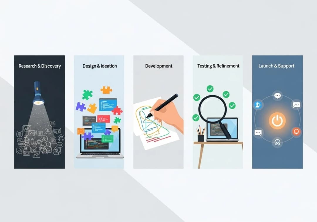 مراحل طراحی سایت فروشگاهی