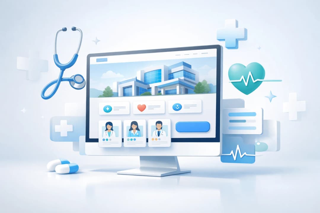 ساخت سایت بیمارستانی