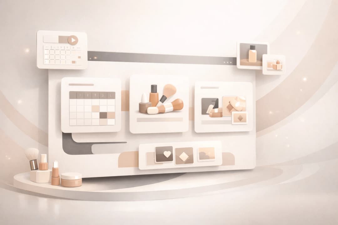 ساخت سایت آریشگاه زنانه