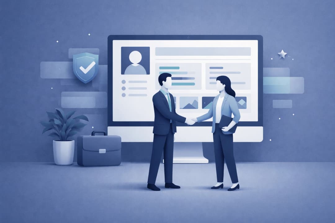 نمونه کار طراحی سایت رزومه