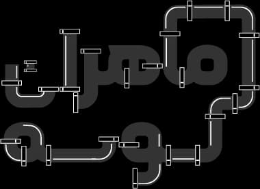 نمونه طراحی سایت  لوله و اتصالات